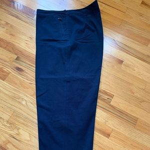 Navy Blue straight leg dress pants